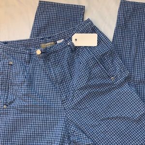 vintage liz claiborne plaid trouser